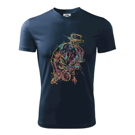 Jazz saxofón splash