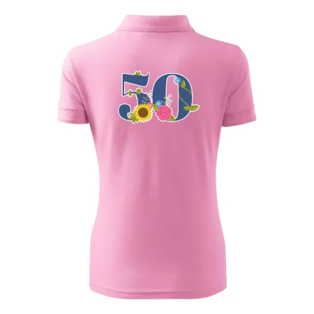 Kvetinové číslo kreslené - 50