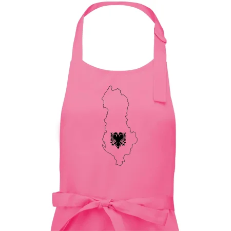 Albánsko obrys mapa