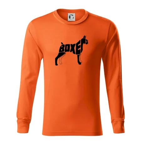 Boxer nápis v tele