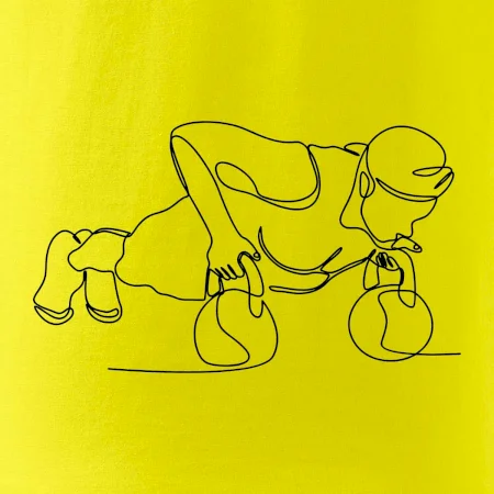 Kitebell posilňovanie jedným ťahom