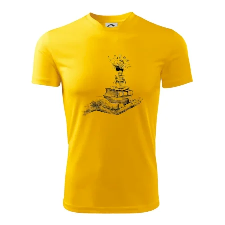 Čitateľ - ruka kreslená