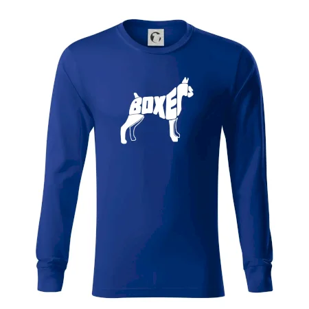 Boxer nápis v tele