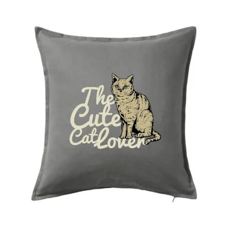 The cute cat lover