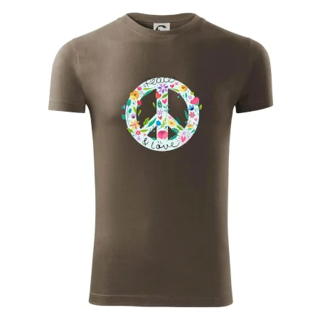Peace and love symbol