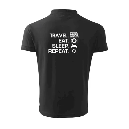 Eat sleep travel - Veľký príves