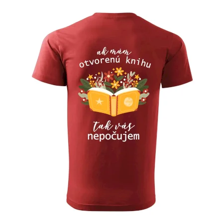Ak mám otvorenú knihu, tak vás nepočujem