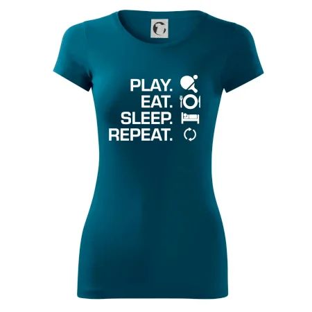 Stolný tenis - eat sleep