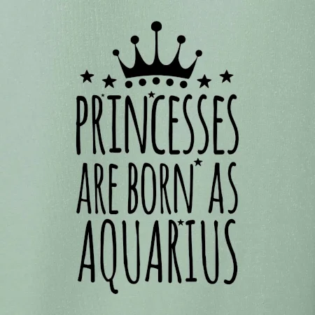 Princesses are born as Aquarius - Vodnár