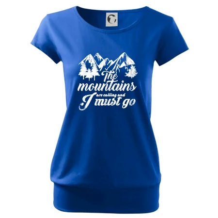 The mountains are calling and i must go