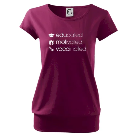 Educated motivated vaccinated