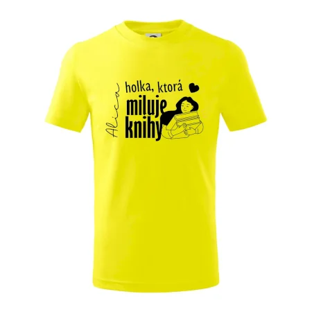 Čiernobiela holka, ktorá miluje knihy - holka - Vaše meno