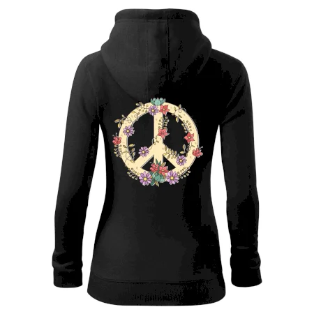 Peace symbol pieskový