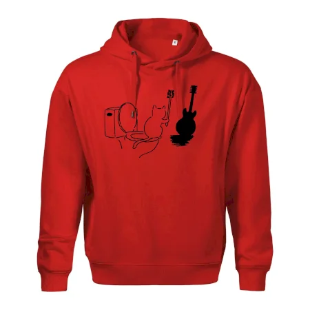 Mačka a gitara WC