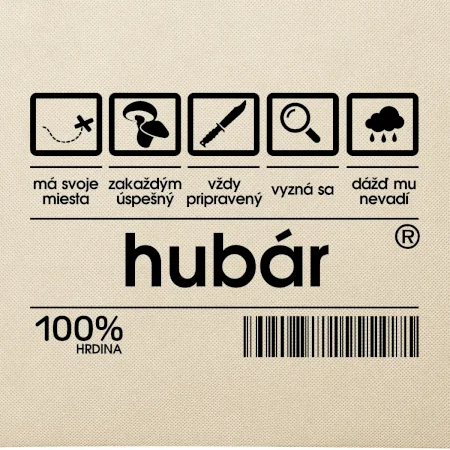 Čiarový kód - Hubár