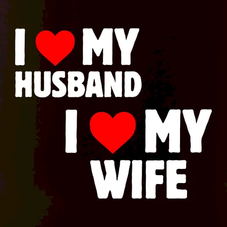 I love my wife