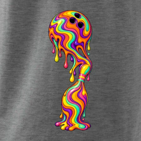 Bowling psychedelická tekoucí koule