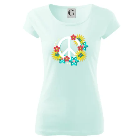 Peace symbol abstraktný