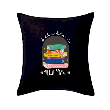 Holka, ktorá miluje čítanie