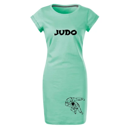 Judo nápis + postavy