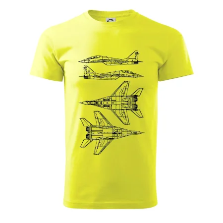 Mig 29 Fulcrum - obrys