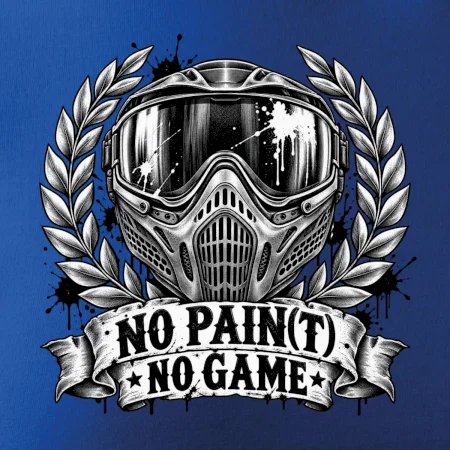 No Paint, No Game – motív s maskou