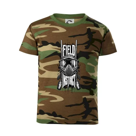 Čiernobiela maska – Field Instinct paintball