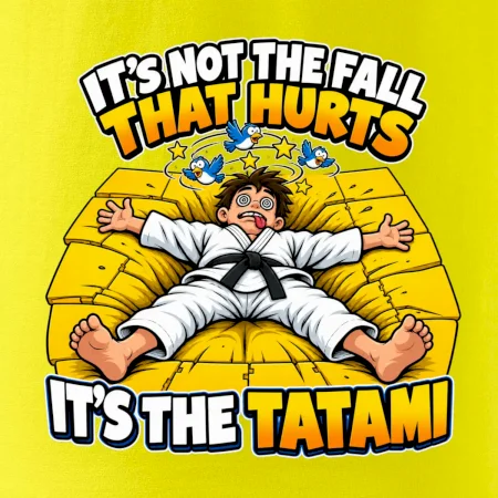 Pád bolí, tatami pomôže
