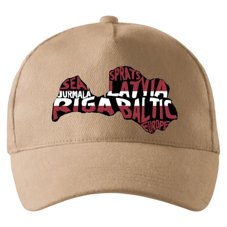 Mapy - názvy miest - Lotyšsko