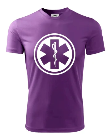Rescue logo samostatné guľaté