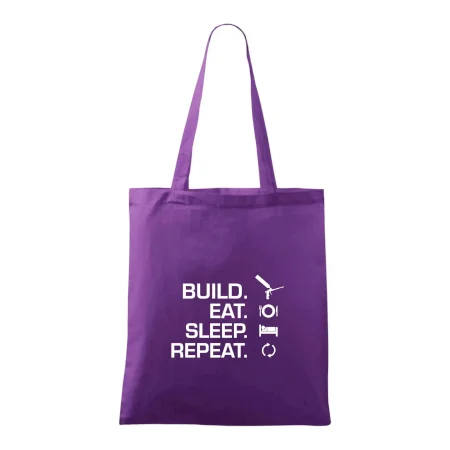 Build eat sleep repeat - montážna pena