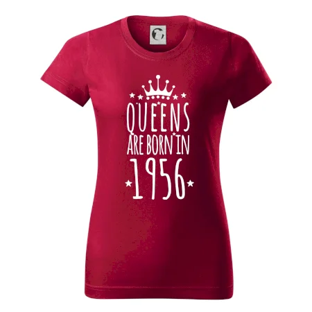Queens are born in 1956