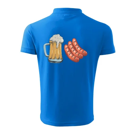 Pivo a klobása