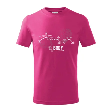 Profil kopců - Brdy