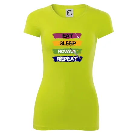 Eat sleep rowing repeat farebné