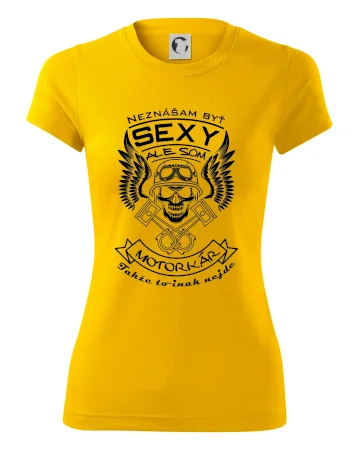 Neznášam byť sexy - motorkár