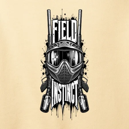 Čiernobiela maska – Field Instinct paintball