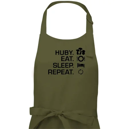 Huby Eat Sleep Repeat