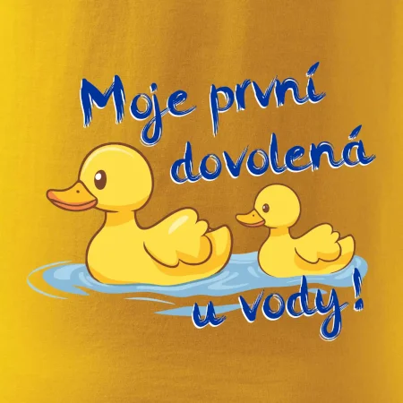 Moje první dovolená u vody - kluk