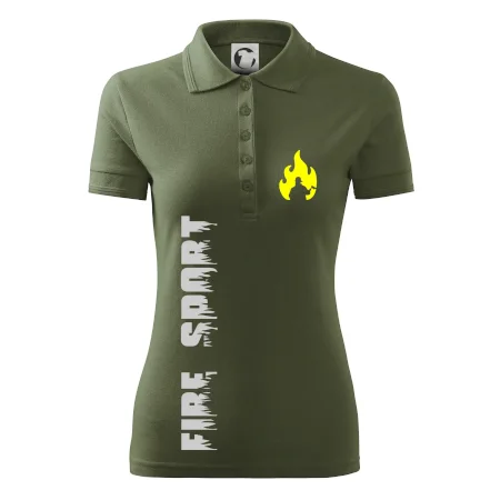 Hasiči - Váš názov - FLUO + Reflexná potlač