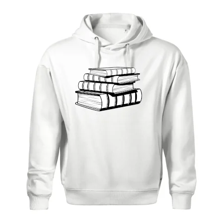 Knihy čiernobiele na sebe