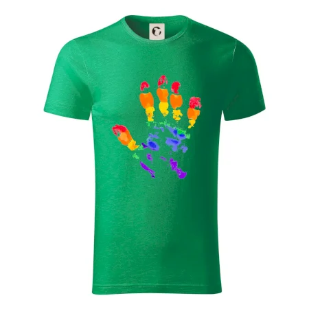LGBT hand print