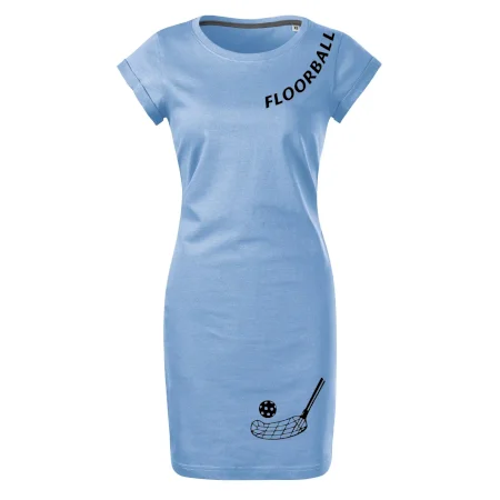 Floorball nápis šikmo