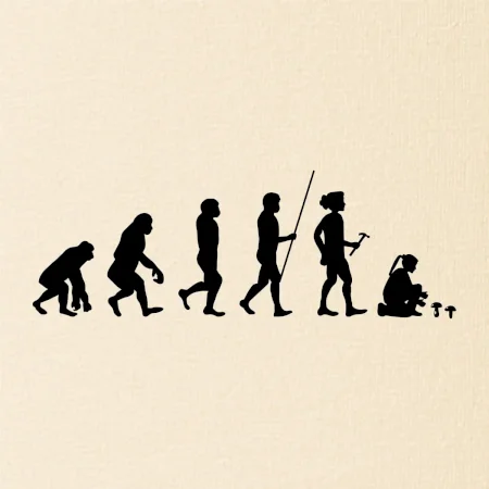 Evolúcia hubárka žena