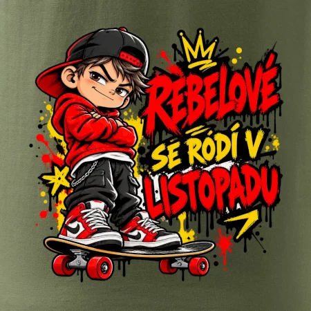 Novembroví rebeli sa rodia na skateboarde