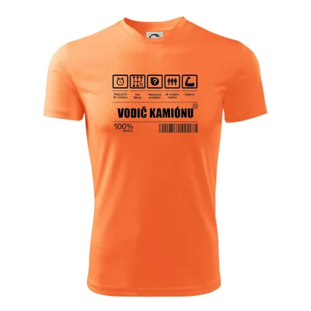 Čiarový kód - Vodič kamiónu