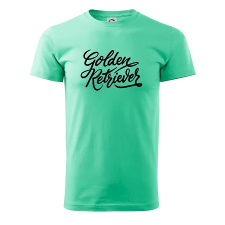Golden retriever - nápis okrasný