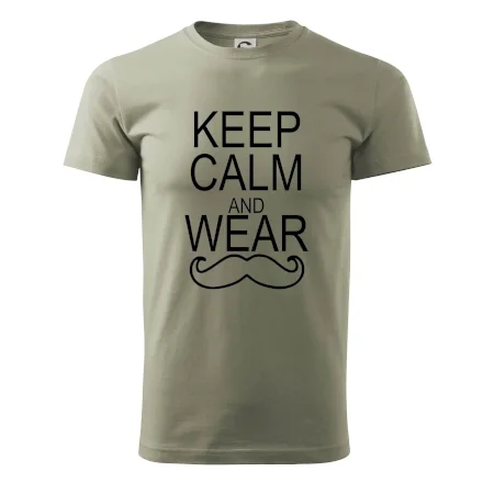 Keep calm and wear mustache