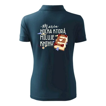 Kniha - Holka, ktorá miluje knihy  - Vaše meno