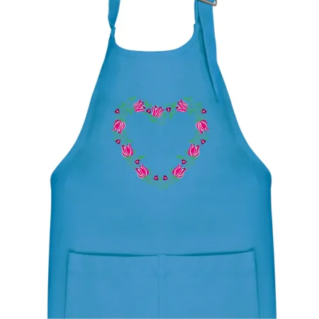 Červené tulipánové srdiečko (Pecka design)